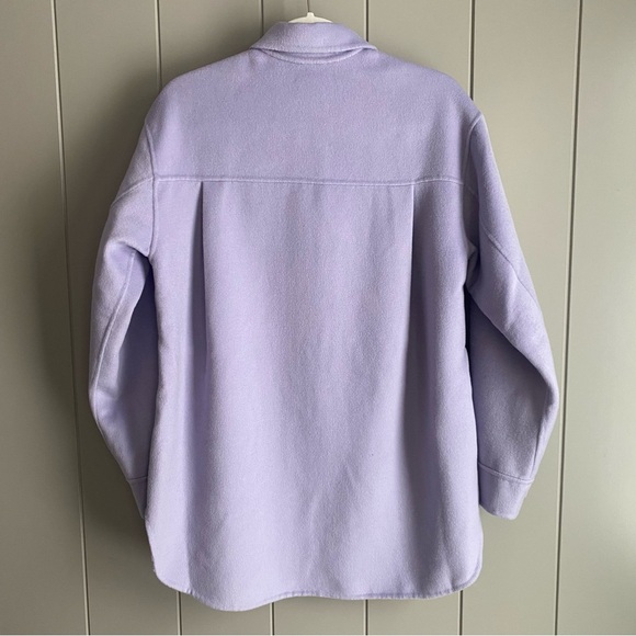 Rails Shacket CONNIE Shirt Shacket Jacket Lilac Lavender Size Medium, Wool blend - Picture 6 of 12